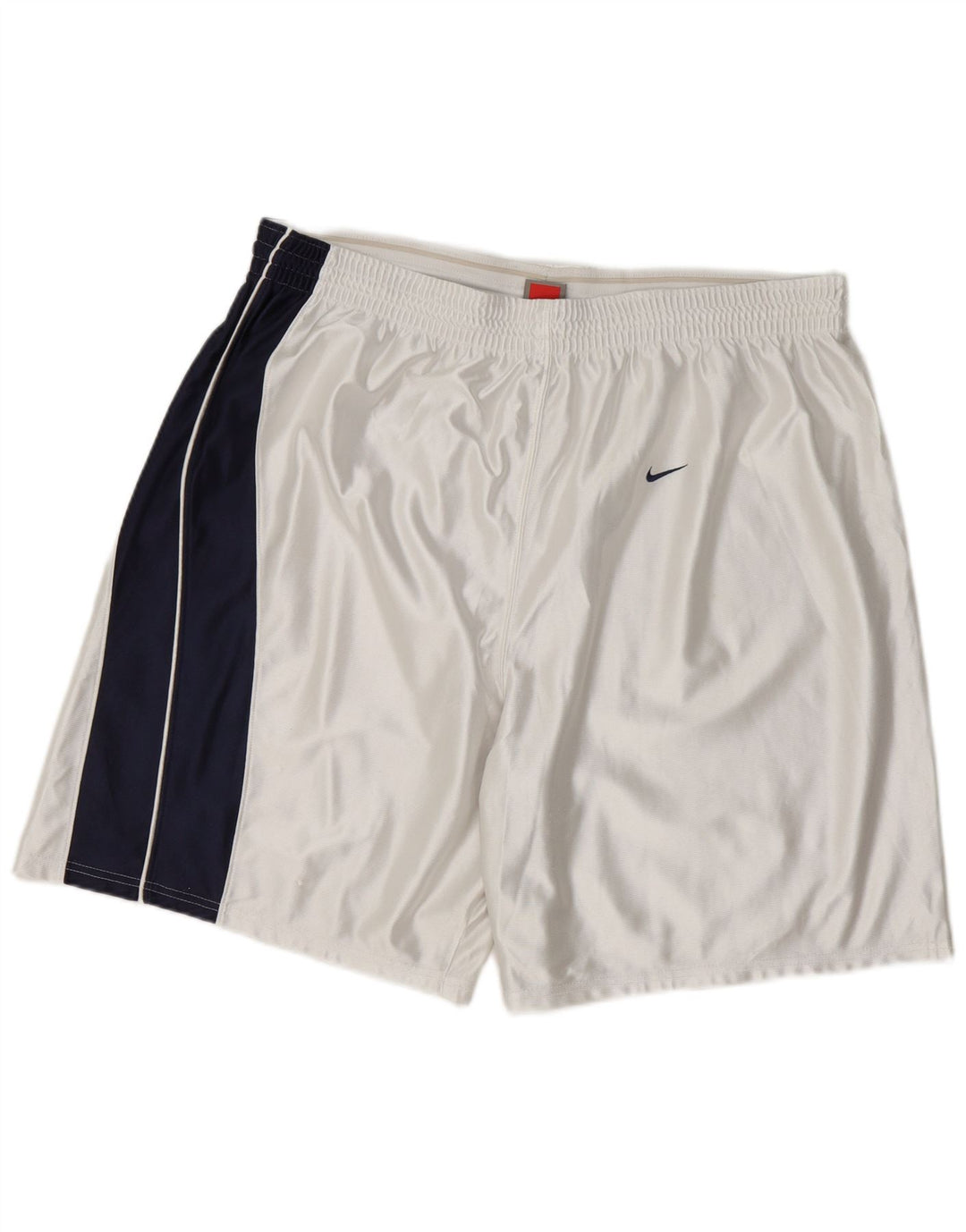 Shorts esportivos masculinos Nike 3XL branco colorblock poliéster