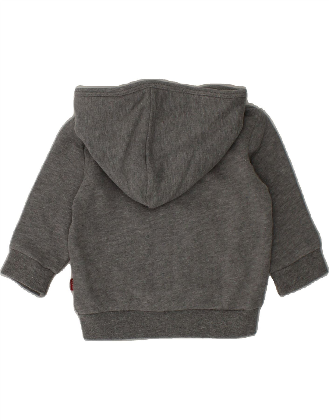 LEVI'S Baby Boys Graphic Zip Hoodie Sweater 3-6 Months Grey Cotton Vintage Levi's and Second-Hand Levi's from Messina Hembry 