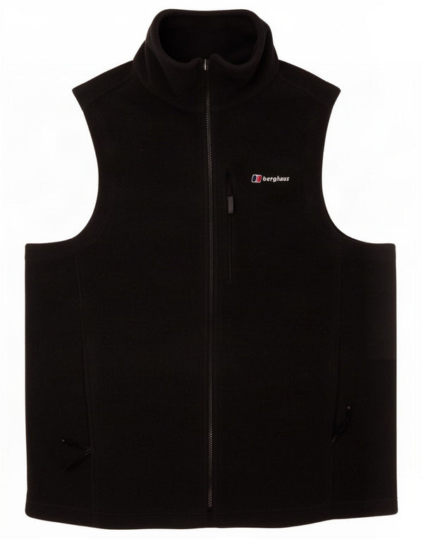 Berghaus Mens Fleece Gilet UK 40 Grande Poliéster Preto