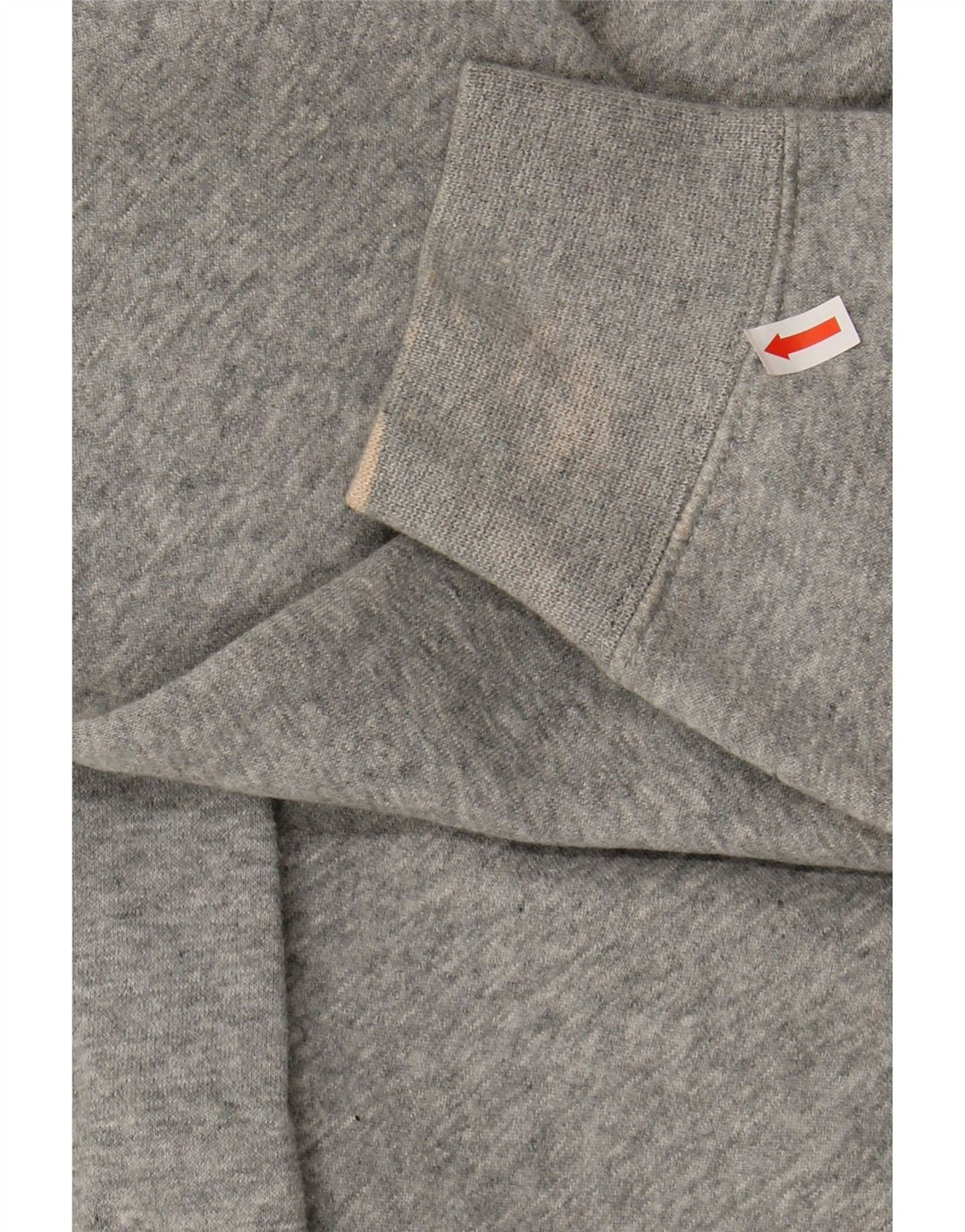 NIKE Womens Graphic Hoodie Jumper UK 16 Large Grey Cotton Vintage Nike and Second-Hand Nike from Messina Hembry 