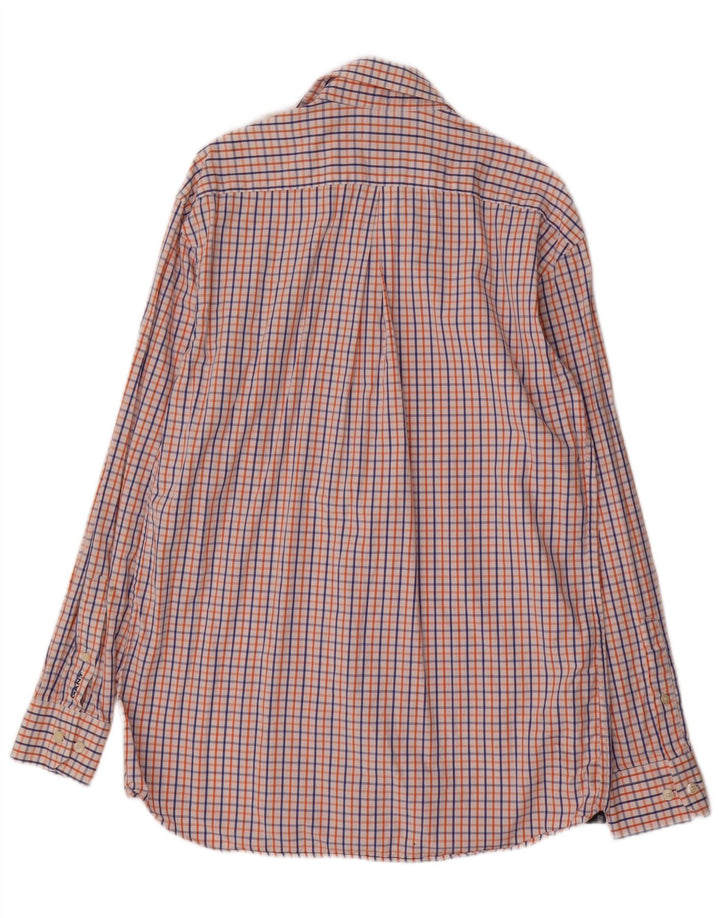 Camisa masculina GANT Regular Fit média de algodão xadrez multicolorido