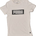 PUMA Boys Graphic T-Shirt Top 11-12 Years White Cotton | Vintage Puma | Thrift | Second-Hand Puma | Used Clothing | Messina Hembry 