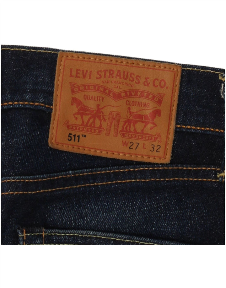Jeans LEVI'S feminino 511 Slim W27 L32 azul marinho