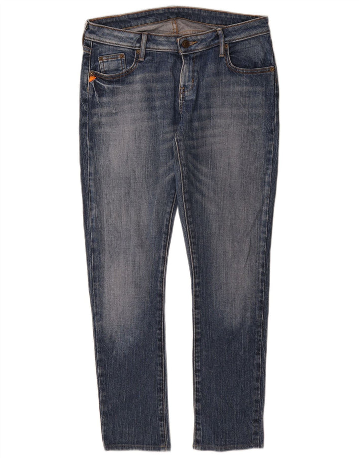 Jeans feminino Kappa Perfect Fit Slim W31 L30 Azul