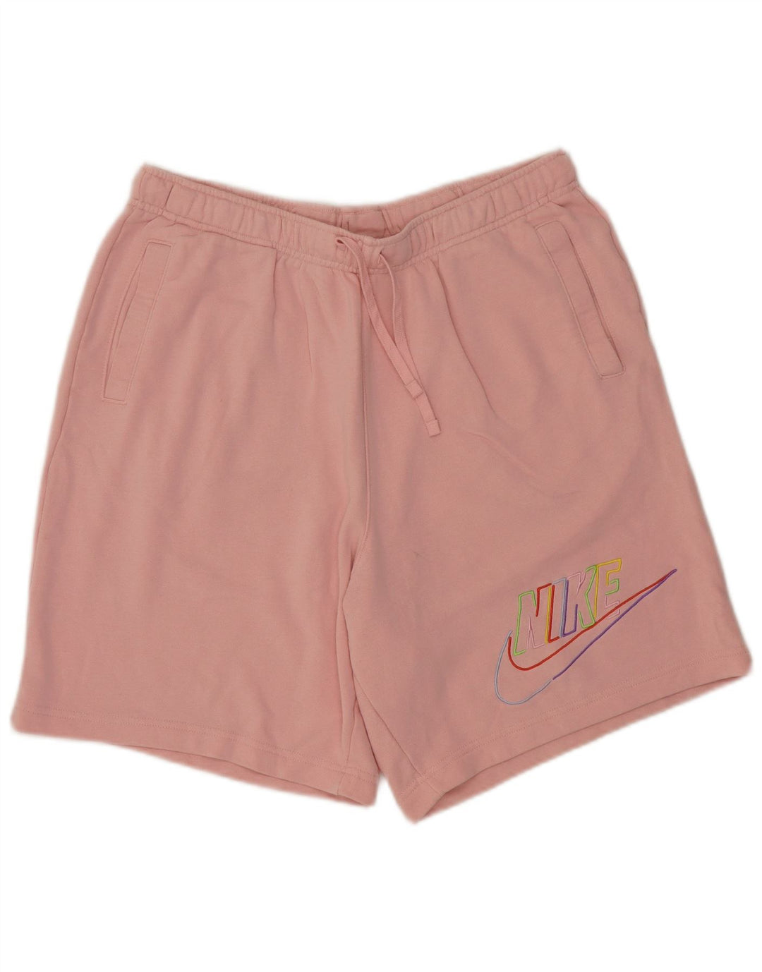 Shorts esportivos gráficos masculinos Nike XL algodão rosa