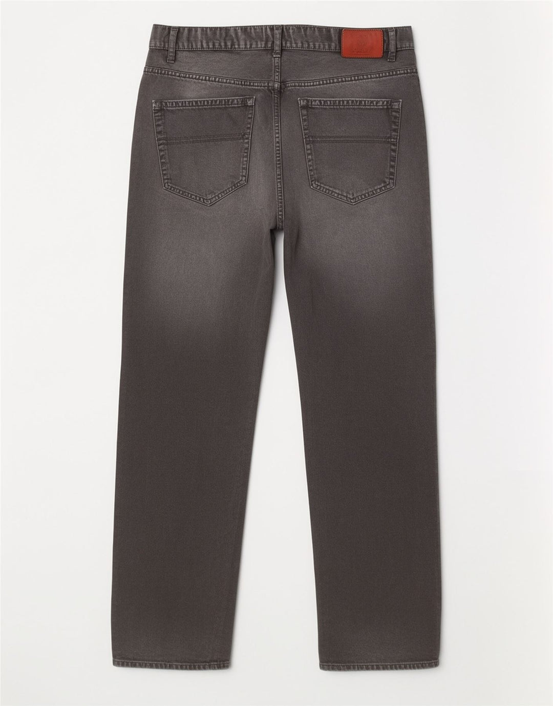 Gant feminino Jason Regular Straight Jeans W34 L30 algodão cinza