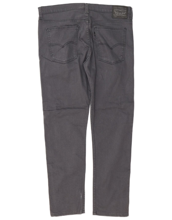 Calça Levi's Masculina 508 Reta Casual W36 L31 Algodão Cinza