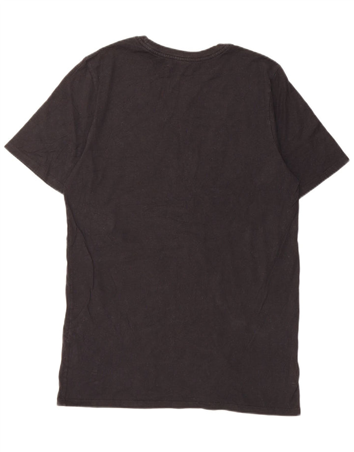 Camiseta Nike masculina gráfica top pequeno algodão preto