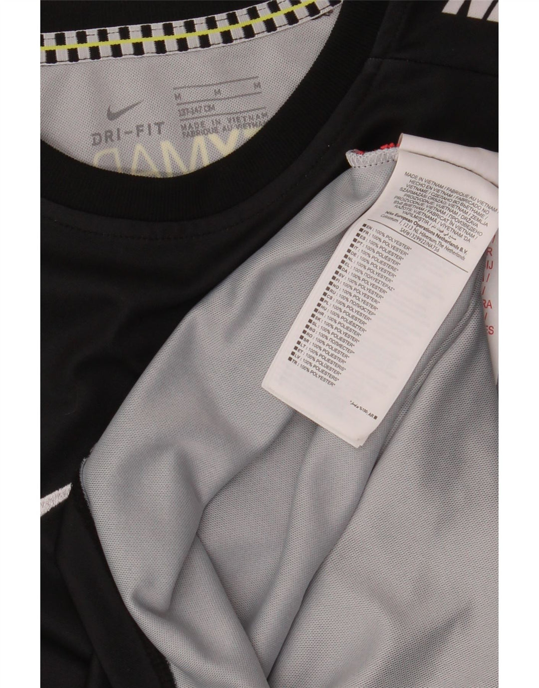 Camiseta NIKE Boys Mercurial Graphic Top 10-11 Anos Médio Preto Poliéster