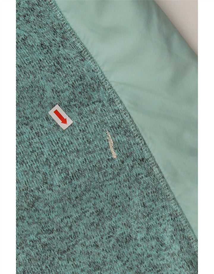 HELLY HANSEN Jaqueta feminina de treino UK 14 grande bloco colorido verde