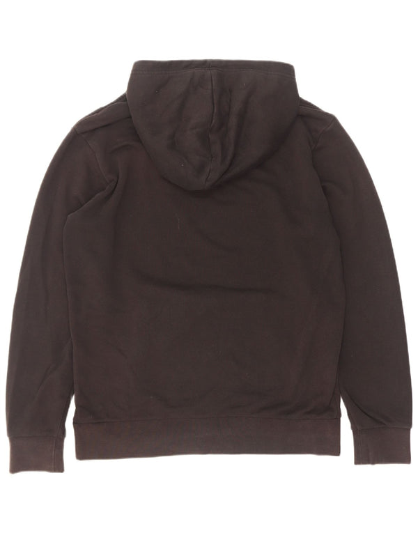 Adidas Mens Graphic Hoodie Jumper Médio Preto