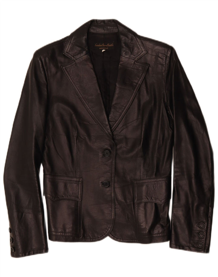 Jaqueta blazer feminina de 2 botões Loredana Baron D'autilio IT 44 médio preto