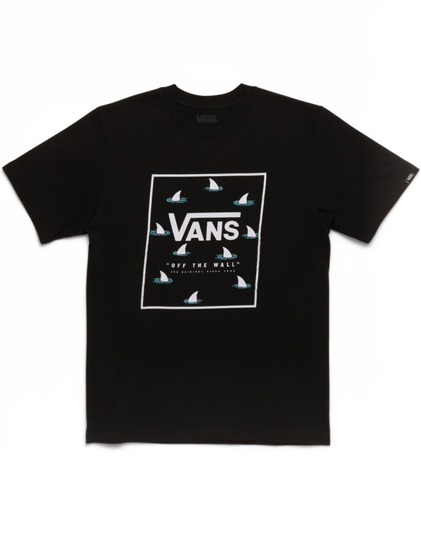Camiseta Vans Boys Classic Fit Graphic 12-13 Anos Grande Algodão Preto
