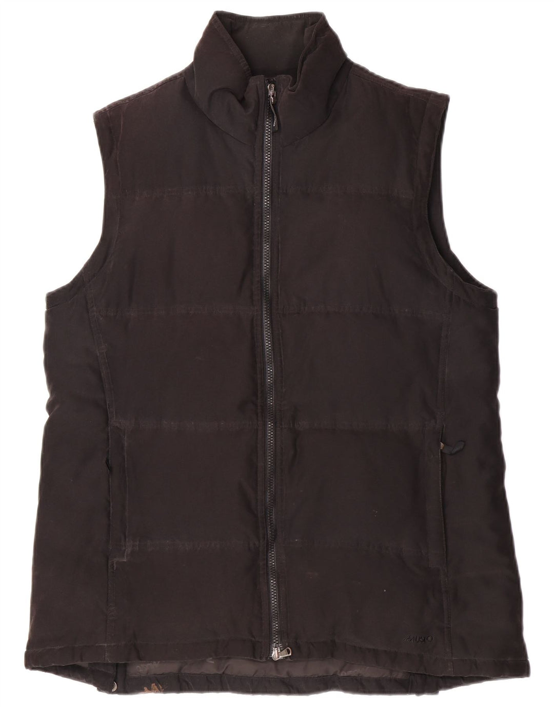 Colete acolchoado feminino Musto UK 16 grande poliéster preto