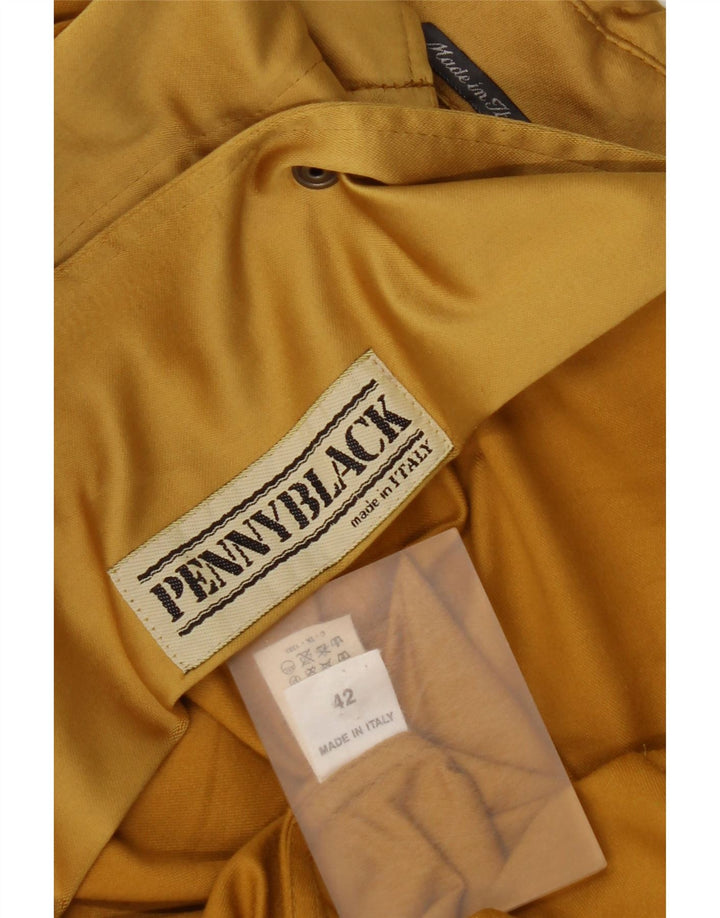 Trench coat feminino oversized Penny Black IT 42 algodão amarelo médio