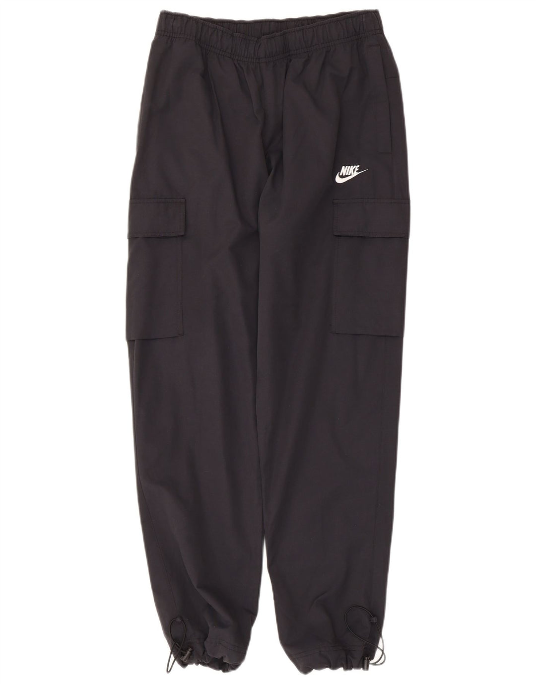 Nike Mens Cargo Calças de treino Joggers Pequeno Algodão Preto