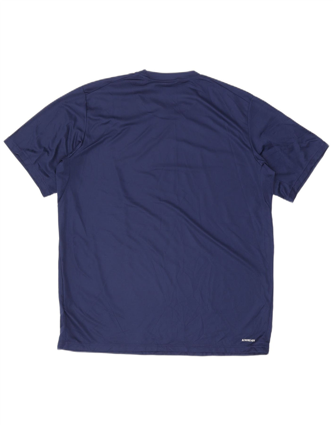 Camiseta masculina Adidas Aeroready Top XL azul marinho poliéster
