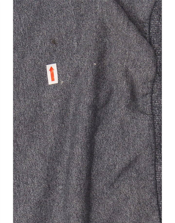 Jumper feminino com capuz gráfico ELLESSE Reino Unido 14 grande bloco colorido azul marinho