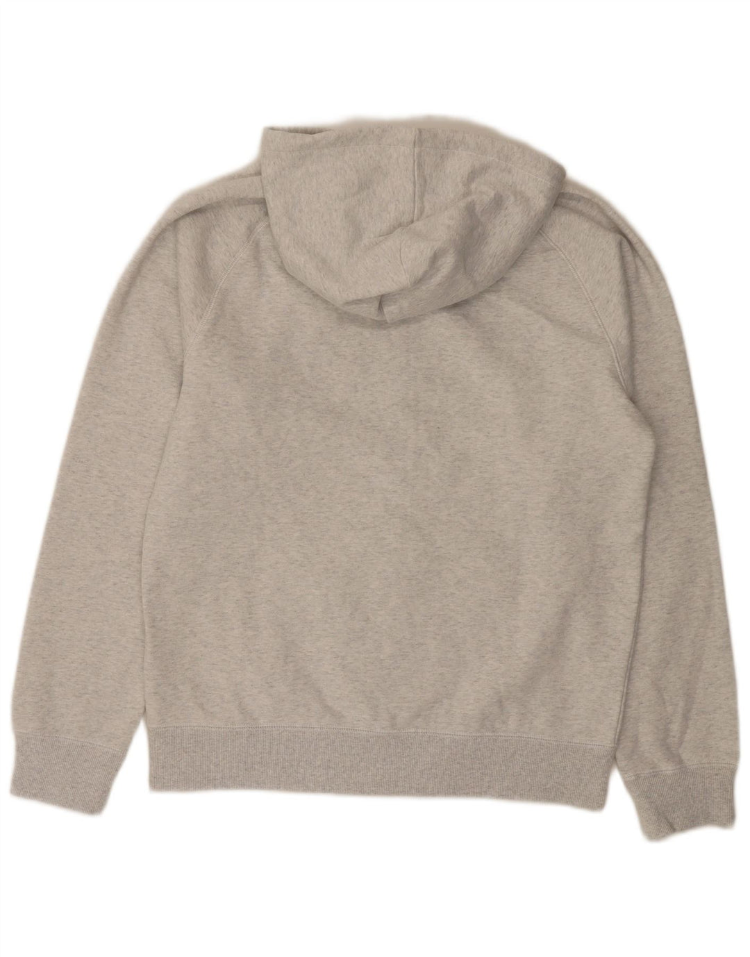 Suéter Carhartt masculino com capuz e zíper cinza médio algodão