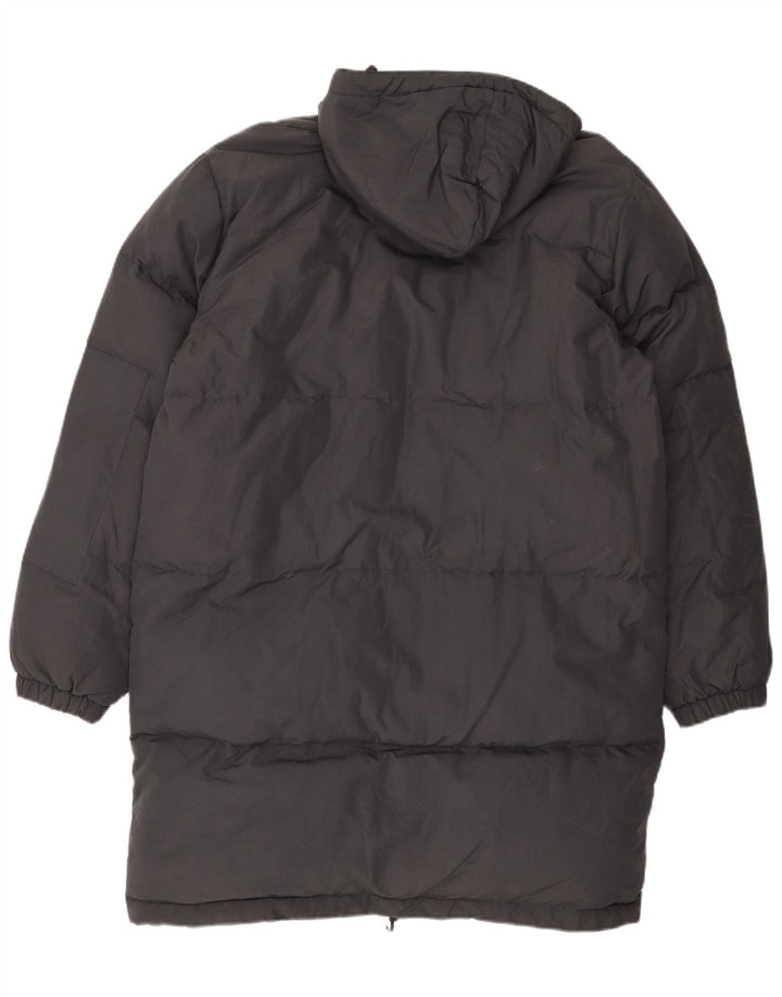 Casaco masculino acolchoado com capuz Gazzarrini UK 42 XL preto poliamida