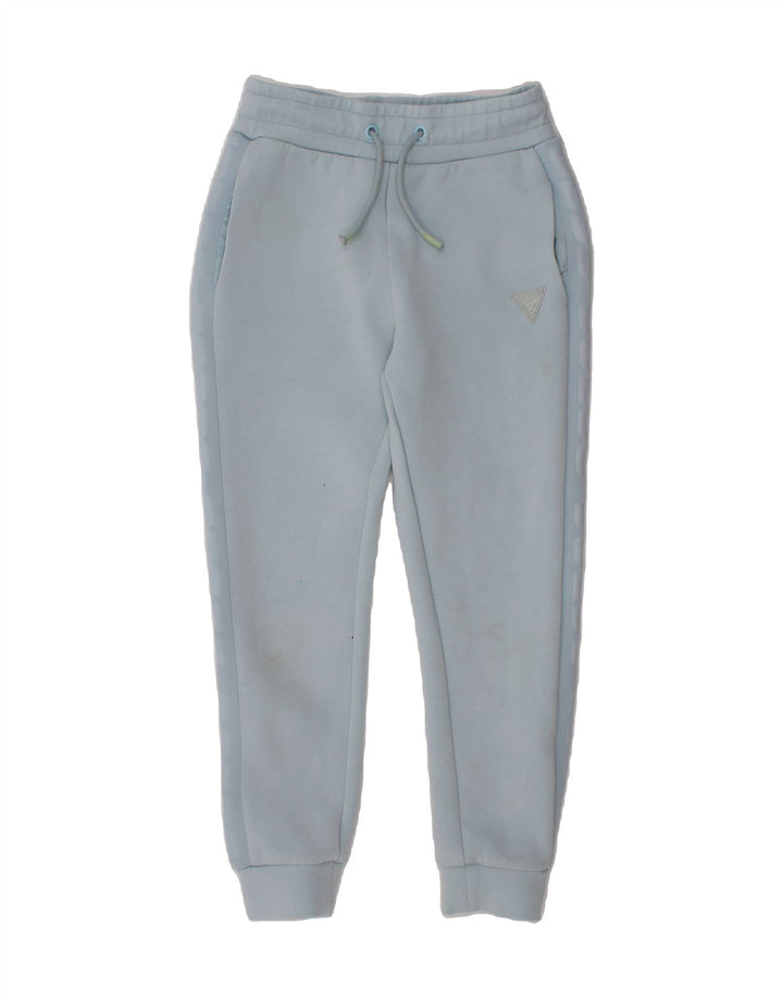 GUESS Girls Tracksuit Trousers Joggers 5-6 Years  Blue Cotton Vintage Guess and Second-Hand Guess from Messina Hembry 