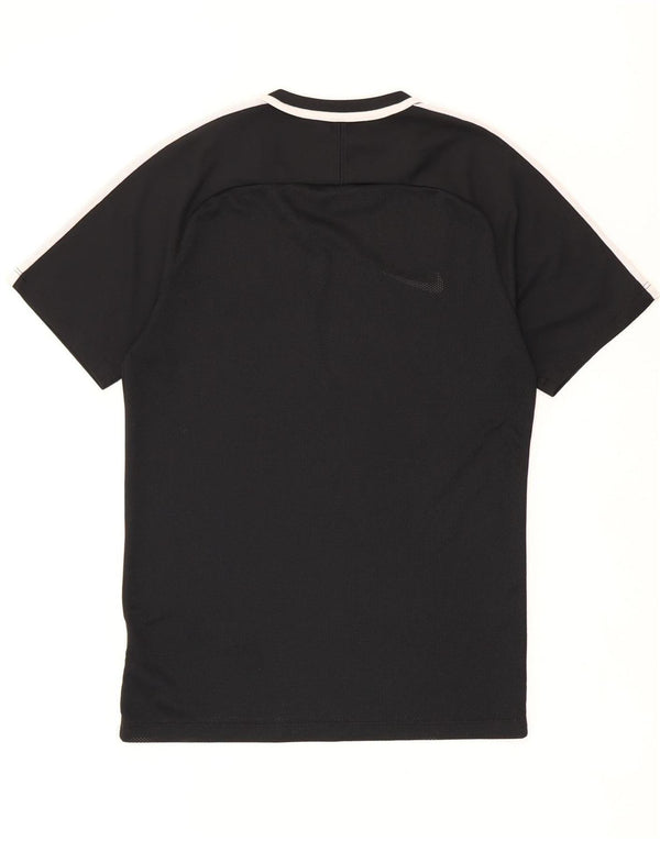 Camiseta Nike Masculina Dri Fit Top Pequeno Bloco Colorido Preto