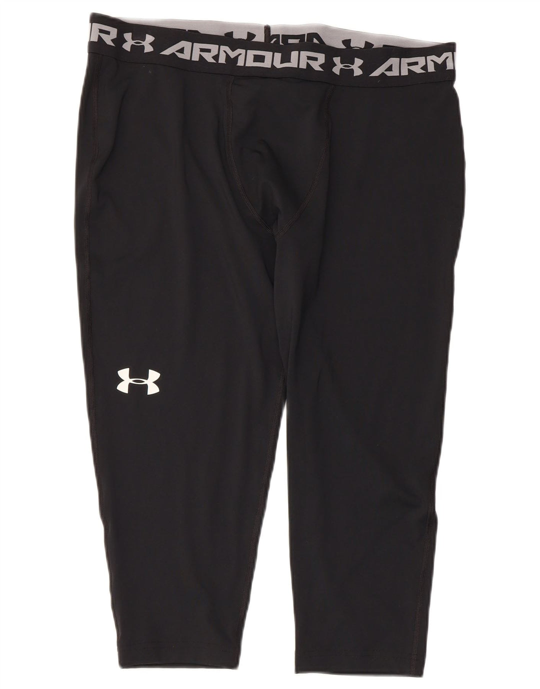 Under Armour Mens Graphic Capri Leggings 2XL Poliéster Preto