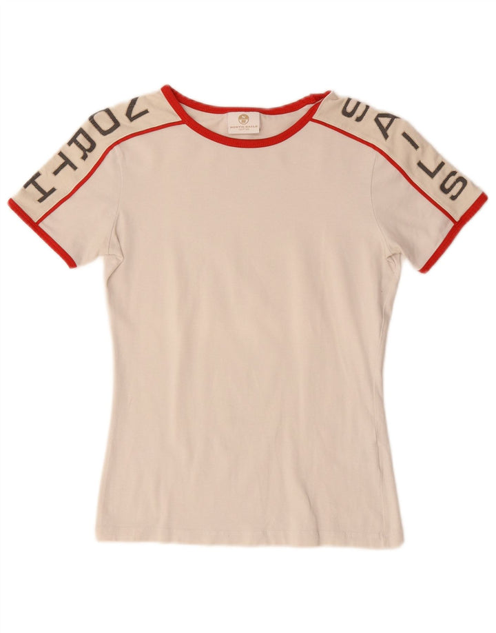 Camiseta feminina North Sails com estampa gráfica UK 6 XS branco