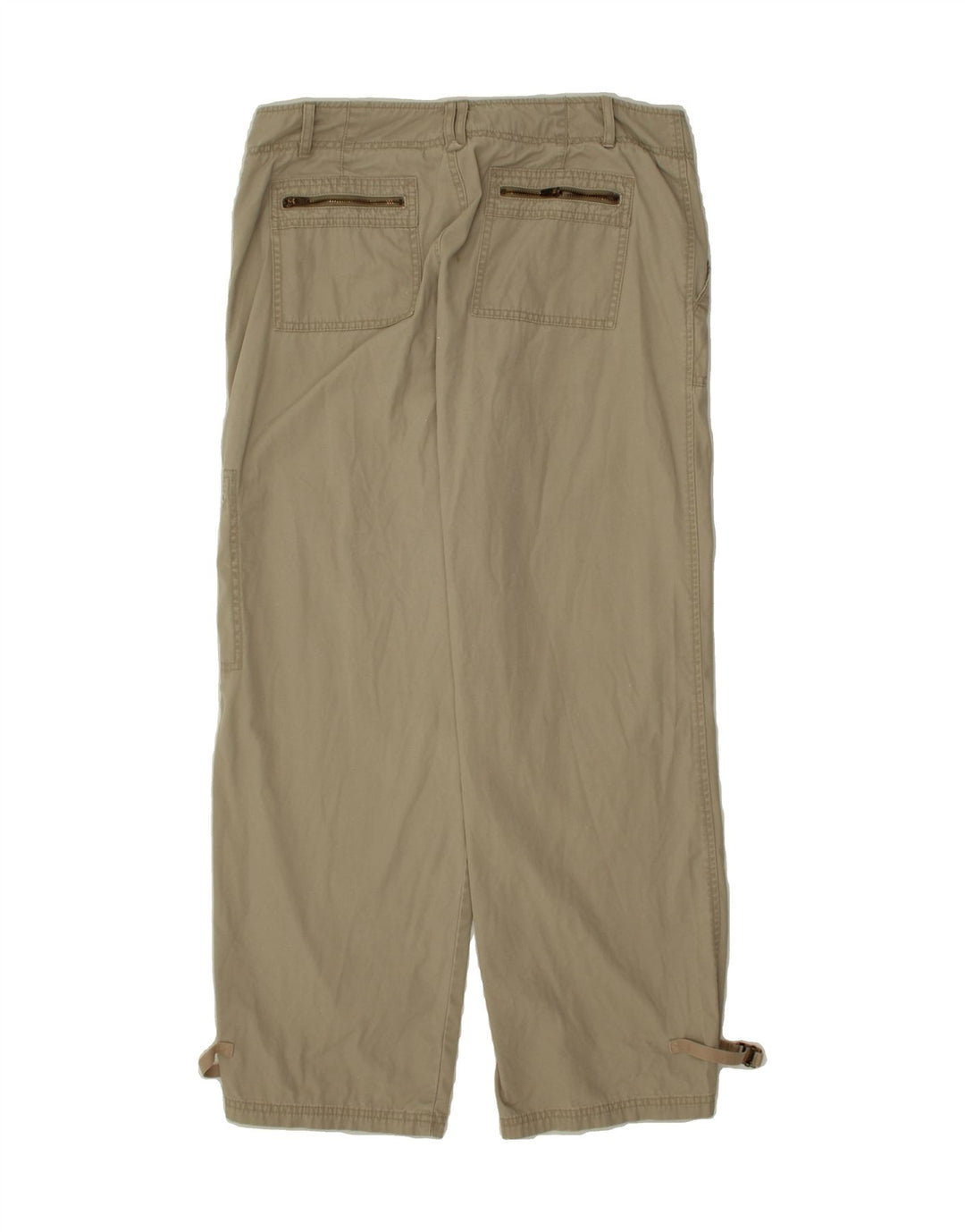 EDDIE BAUER Womens Straight Cargo Trousers US 12 Large W30 L29 Grey Cotton Vintage Eddie Bauer and Second-Hand Eddie Bauer from Messina Hembry 