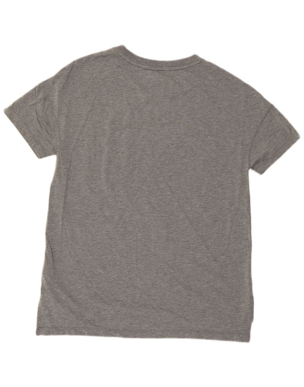 Camiseta feminina Nike UK 14 cinza médio manchado modal