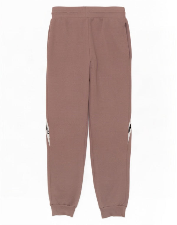 Calça esportiva feminina Puma Graphic Joggers UK 10 Small Pink Colourblock