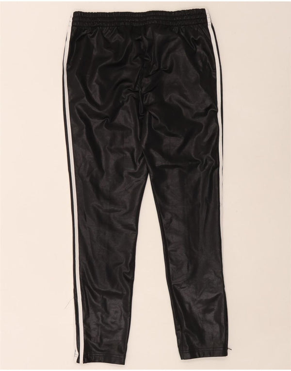 Calça de treino feminina Adidas UK 12 poliéster preto médio