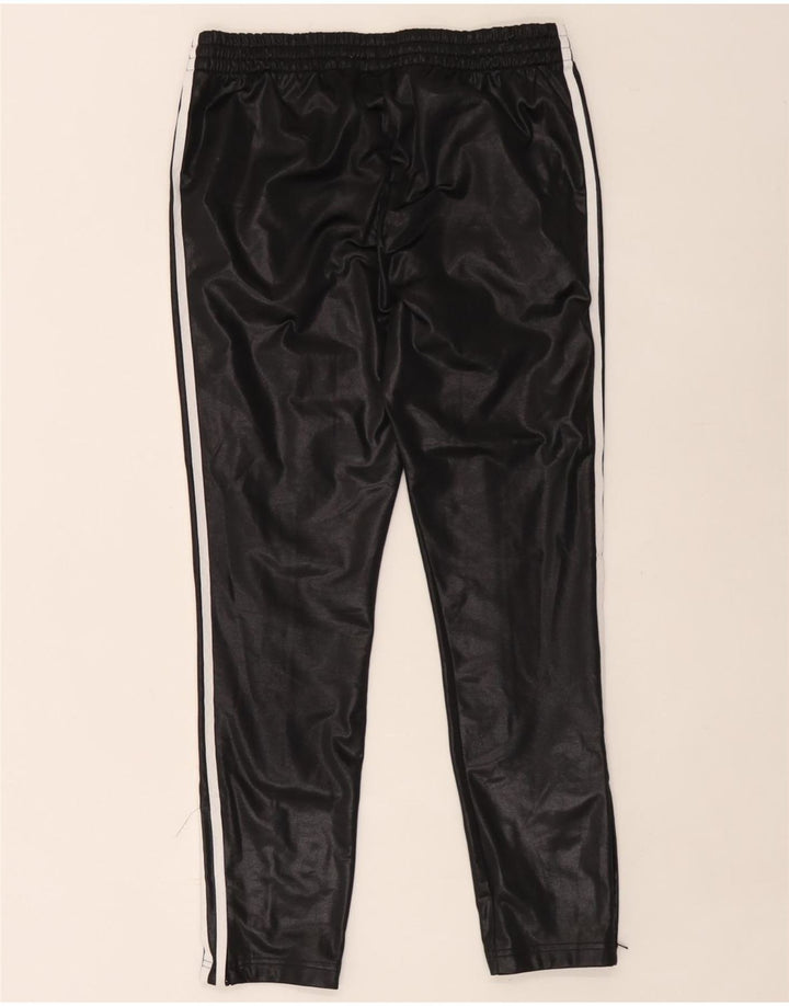 Calça de treino feminina Adidas UK 12 poliéster preto médio