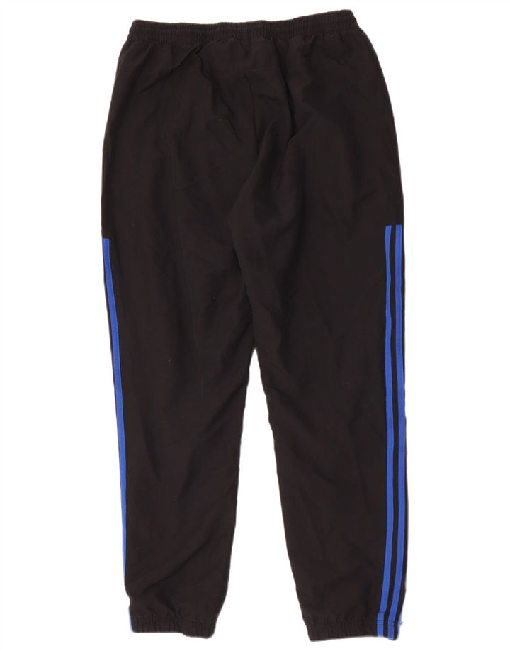 Calça de treino masculina ADIDAS joggers grande poliéster preto