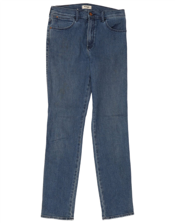 Jeans Wrangler Feminino Slim W29 L32 Azul Algodão