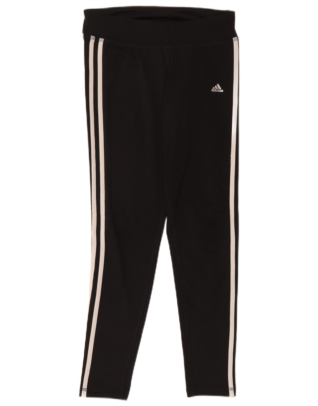 Leggings Adidas Femininas UK 8/10 Pequenas Poliéster Preto