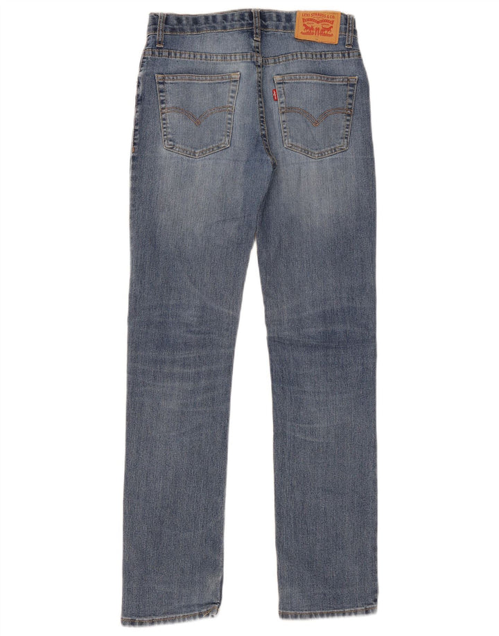 Levi's Meninos 511 Slim Jeans 13-14 Anos W28 L29 Azul Algodão