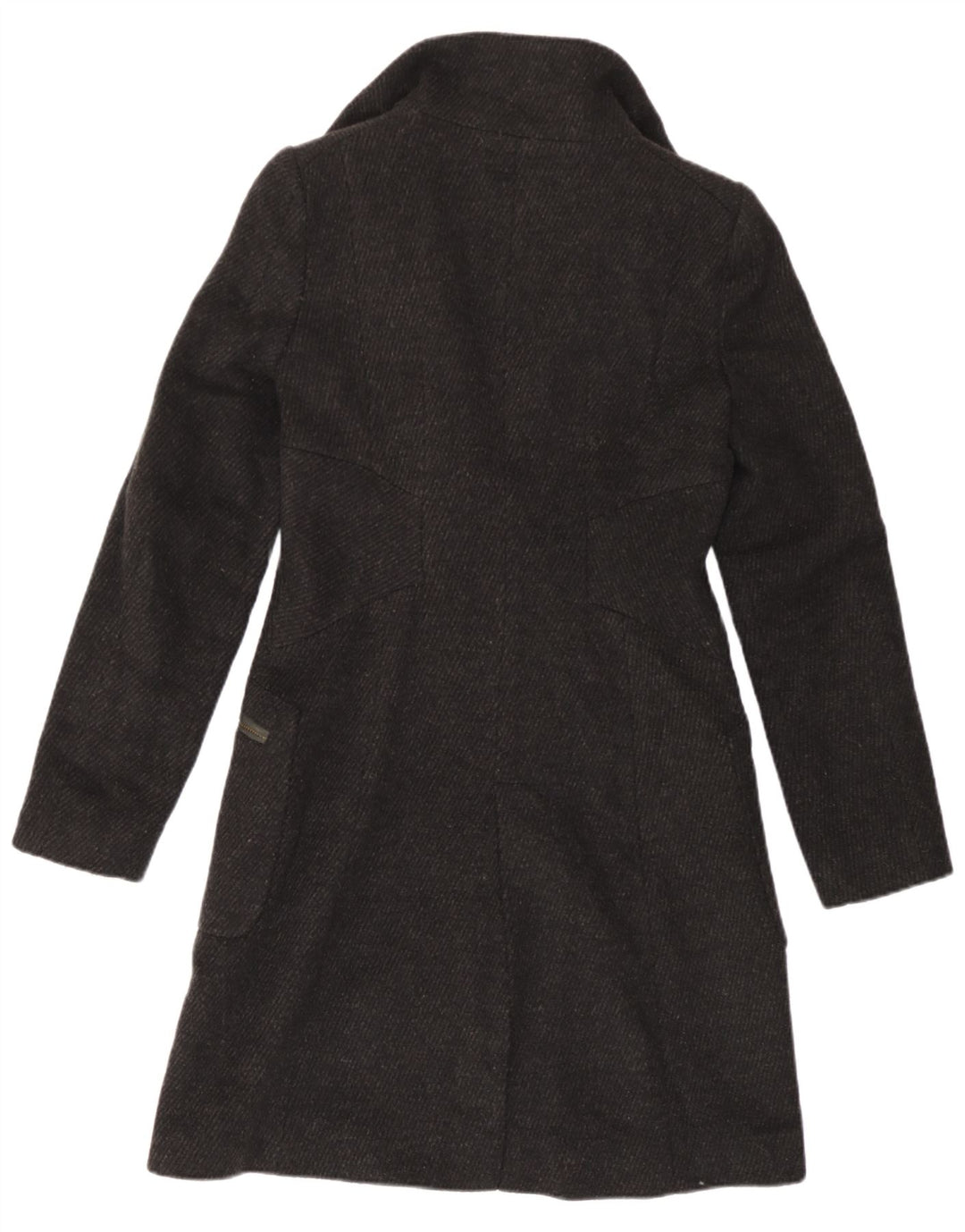 Sobretudo feminino Zara UK 10 pequeno cinza
