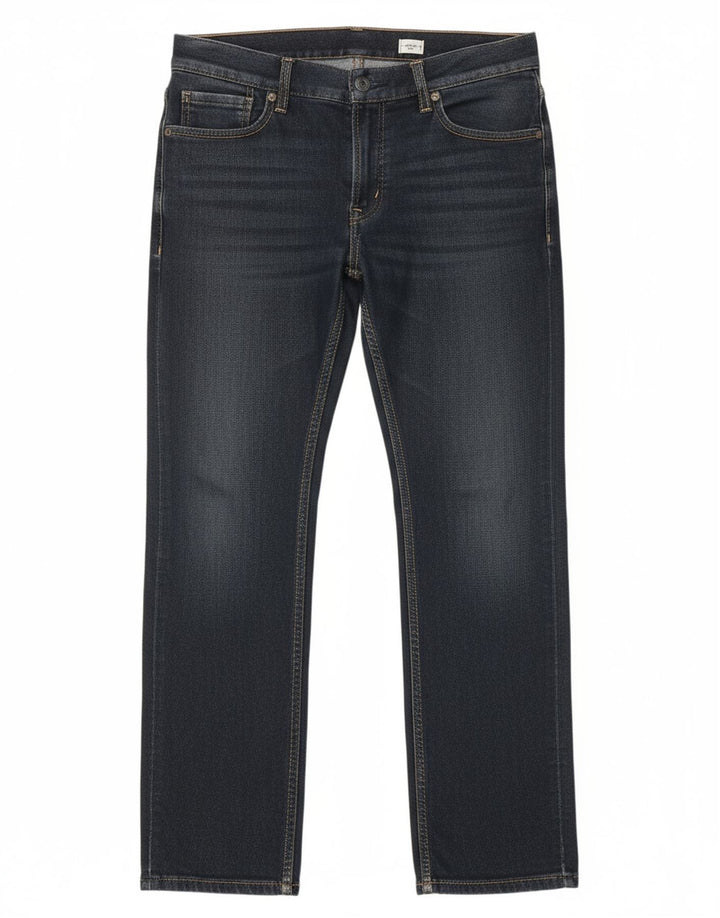 LEVI'S Boys The Knit Straight Jeans 15-16 Anos W28 L28 Azul Algodão