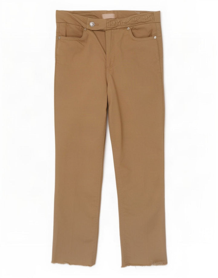 Calça feminina Liu Jo W28 L26 algodão marrom