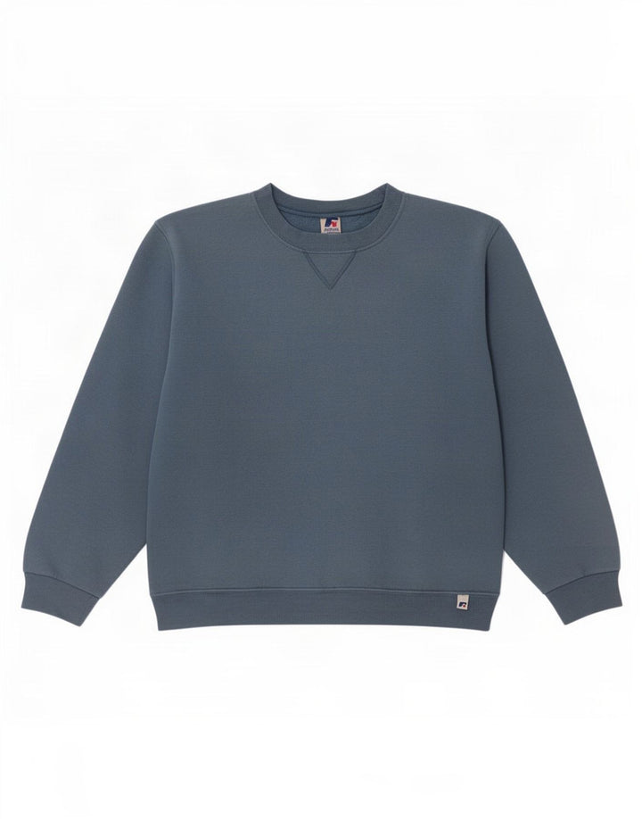 Russell Athletic Mens Moletom Jumper Pequeno Poliéster Azul