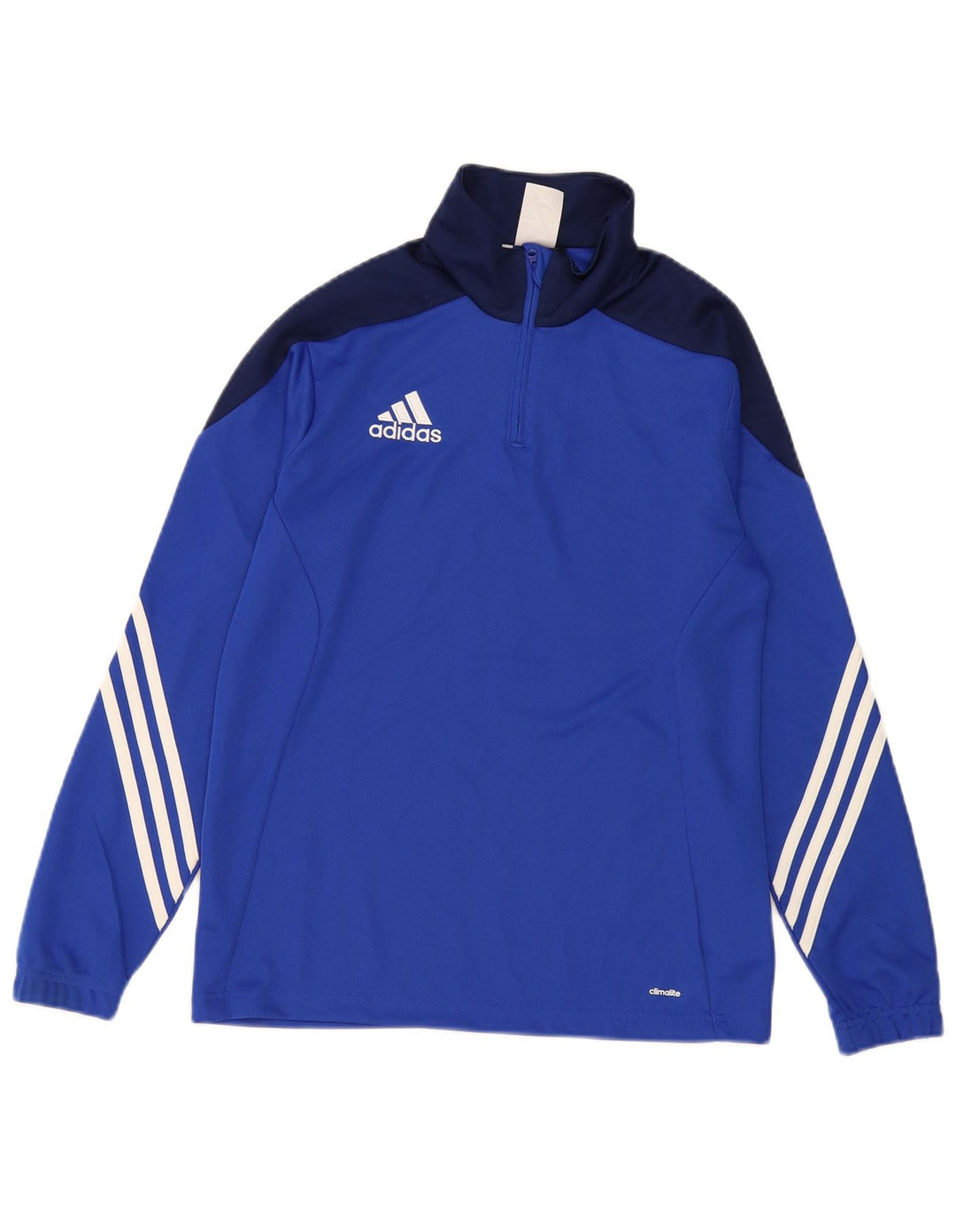 Adidas Meninos Climalite Pullover Treino Top 13-14 Anos XL Azul