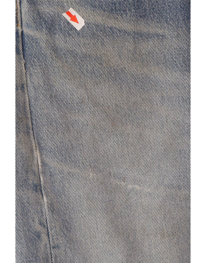 Calça jeans reta masculina Levi's W38 L32 azul algodão
