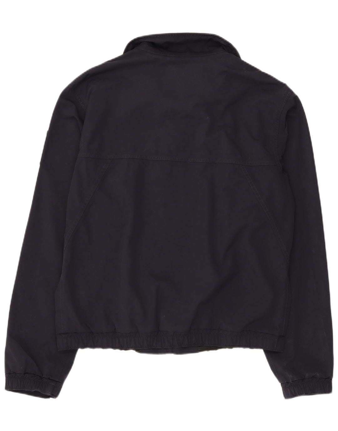 Jaqueta corta-vento masculina Murphy & Nye Sailmakers Reino Unido 42 XL azul marinho