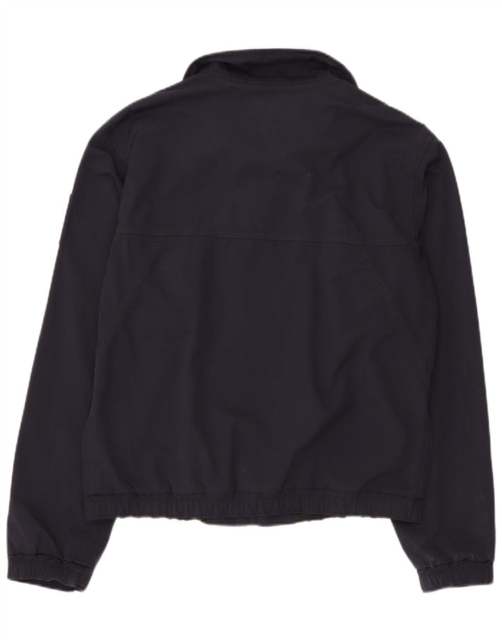 Jaqueta corta-vento masculina Murphy & Nye Sailmakers Reino Unido 42 XL azul marinho