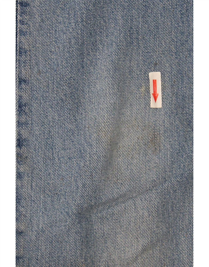 Calça jeans reta masculina Calvin Klein W30 L29 algodão azul
