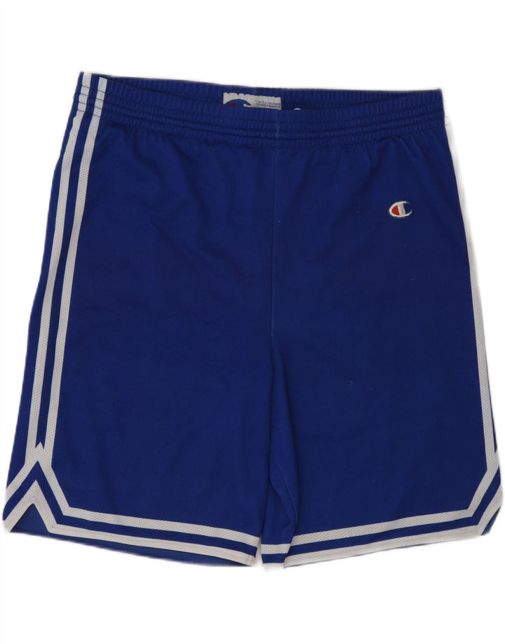 Shorts esportivos masculinos Champion grande azul
