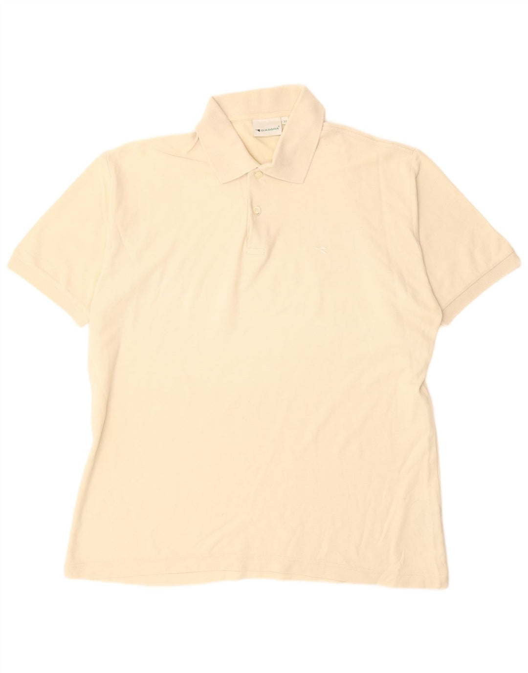 Camisa polo masculina DIADORA IT 52 grande algodão bege
