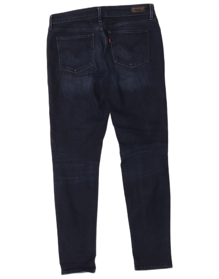 Jeans skinny feminino Levi's W29 L32 algodão azul marinho