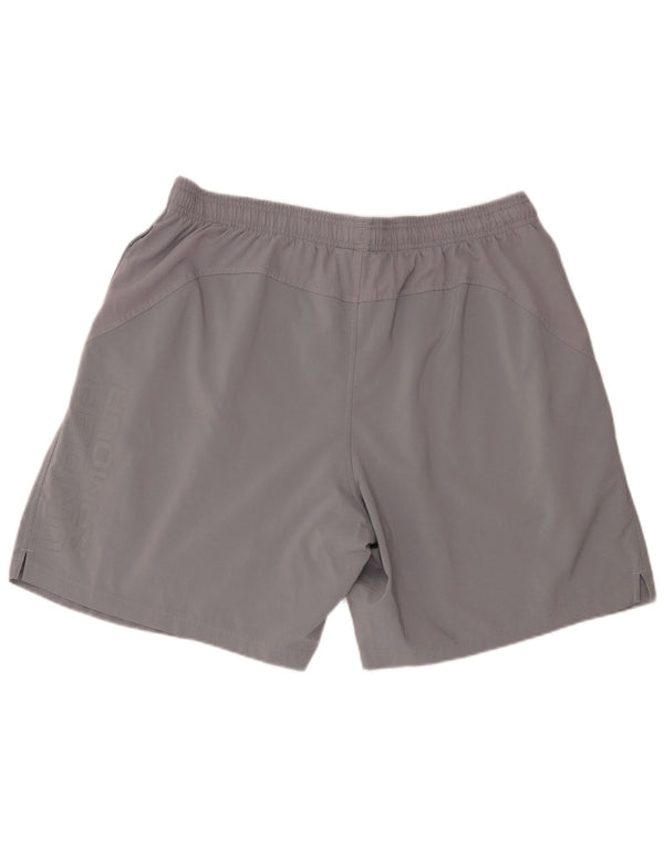 Shorts esportivos gráficos masculinos Under Armour XL cinza